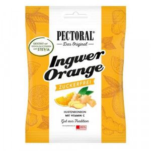 PECTORAL Ingwer Orange Bonbons zuckerfrei