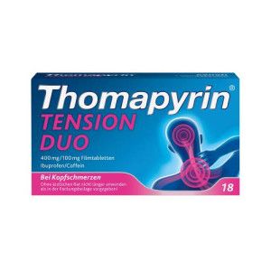 THOMAPYRIN TENSION DUO 400 mg/100 mg Filmtabletten