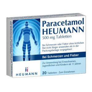 PARACETAMOL HEUMANN 500mg Tab.b.Schmerzen u.Fieber